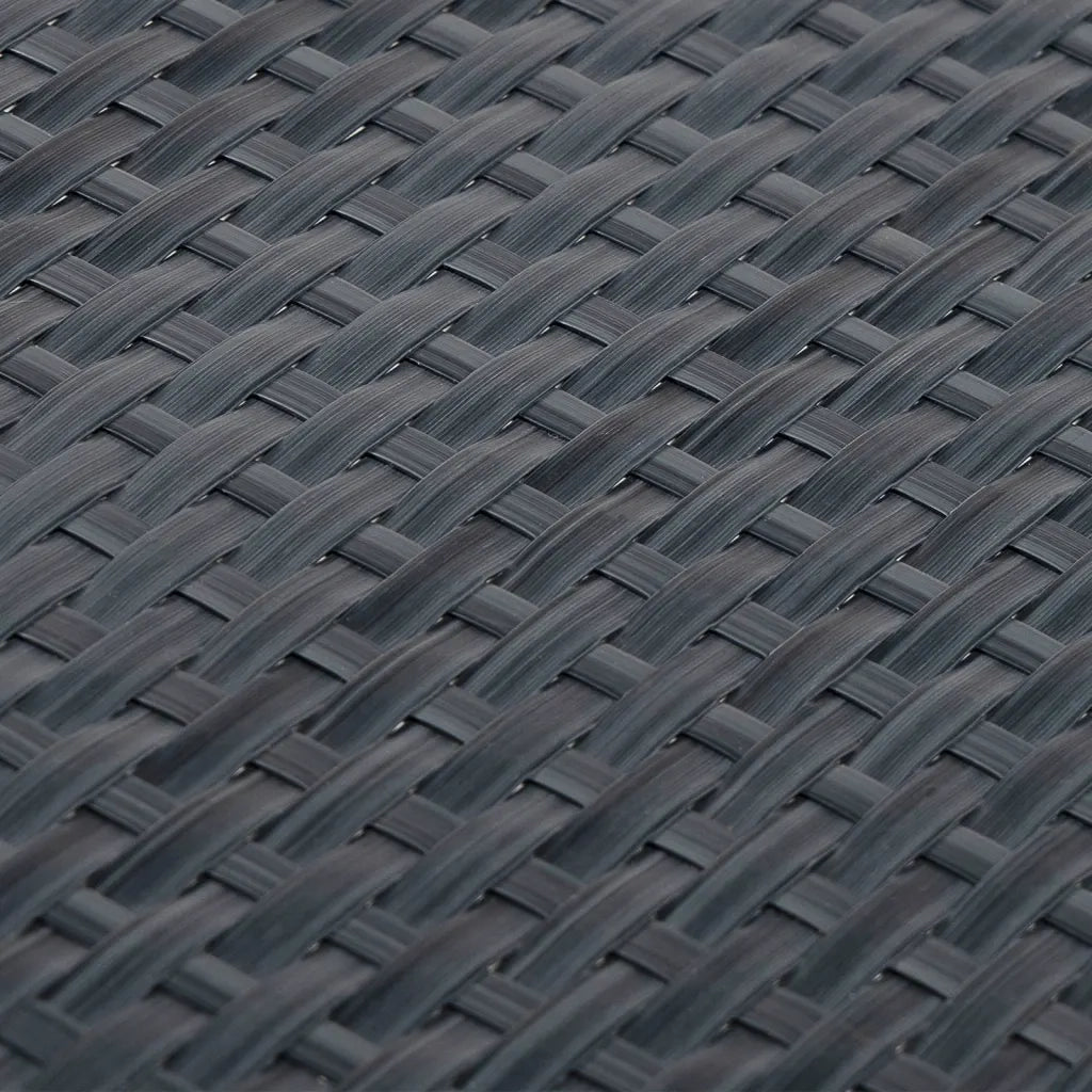 Schermo da balcone | Paravento da Balcone Antracite 600x90 cm in Polyrattan