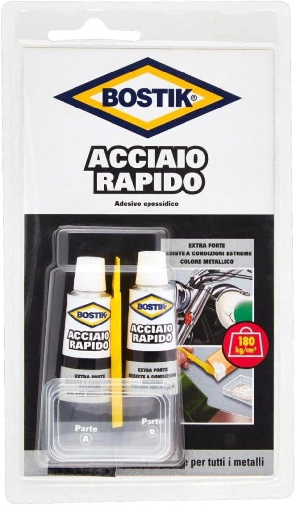 Colla Acciaio Rapido 30 ml Bostik