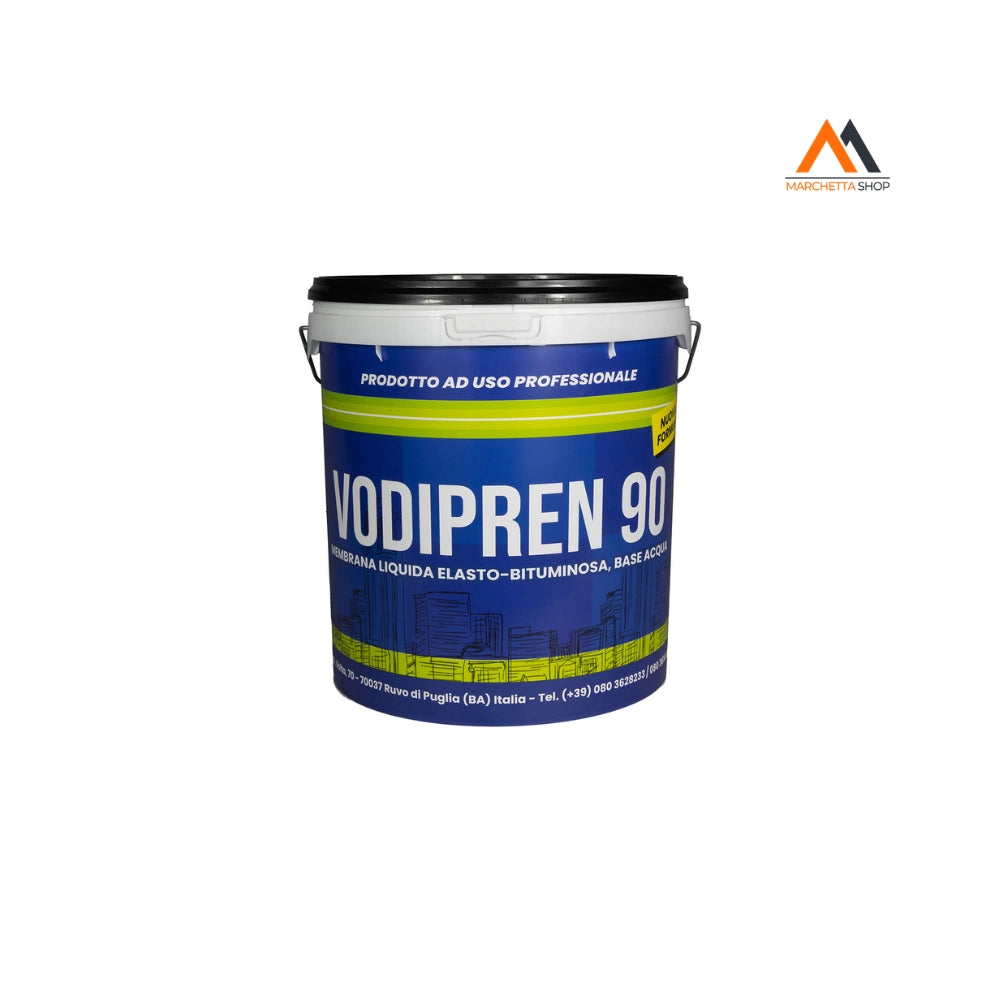 GUAINA BITUMINOSA LIQUIDA 'VODIPREN 90' kg. 5 - nera