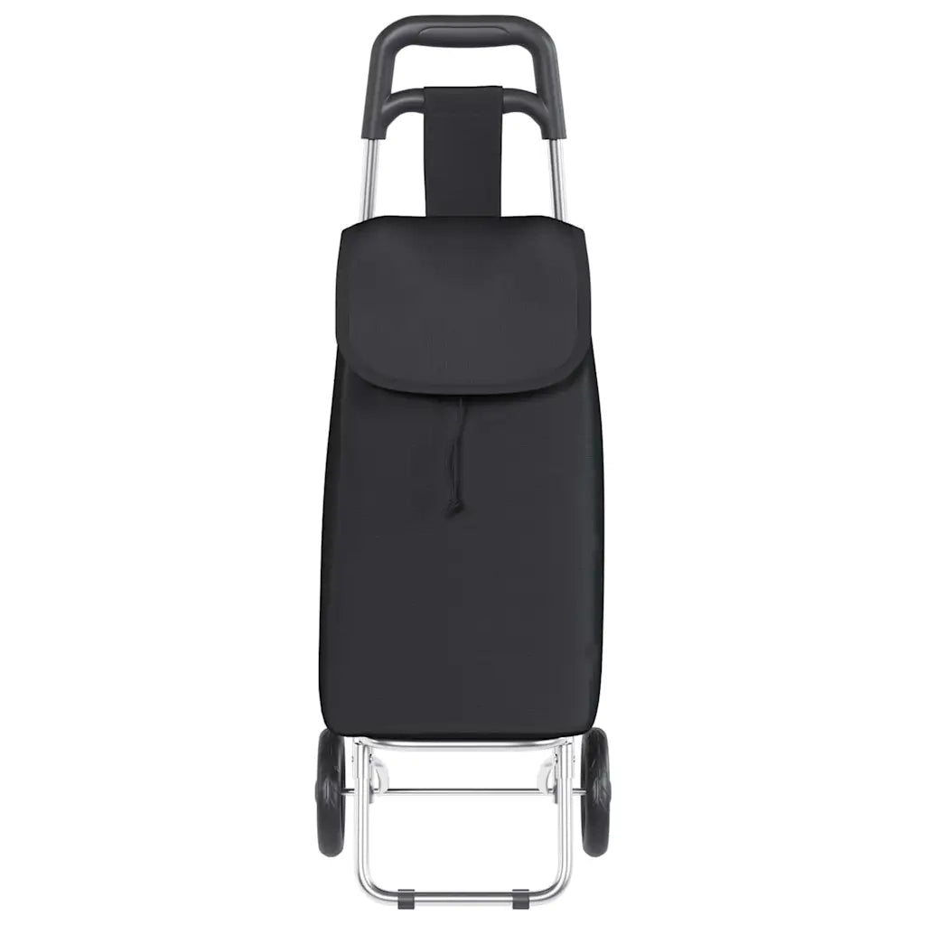 Carrello della spesa Nero 35 x 28 x 92 cm Tessuto Oxford 42002344