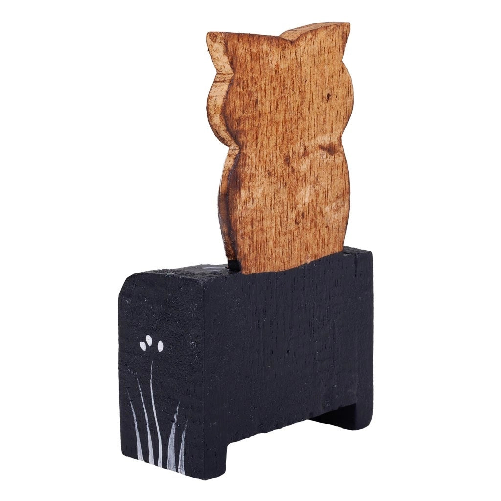 Calendario in legno marrone 7x4x9h