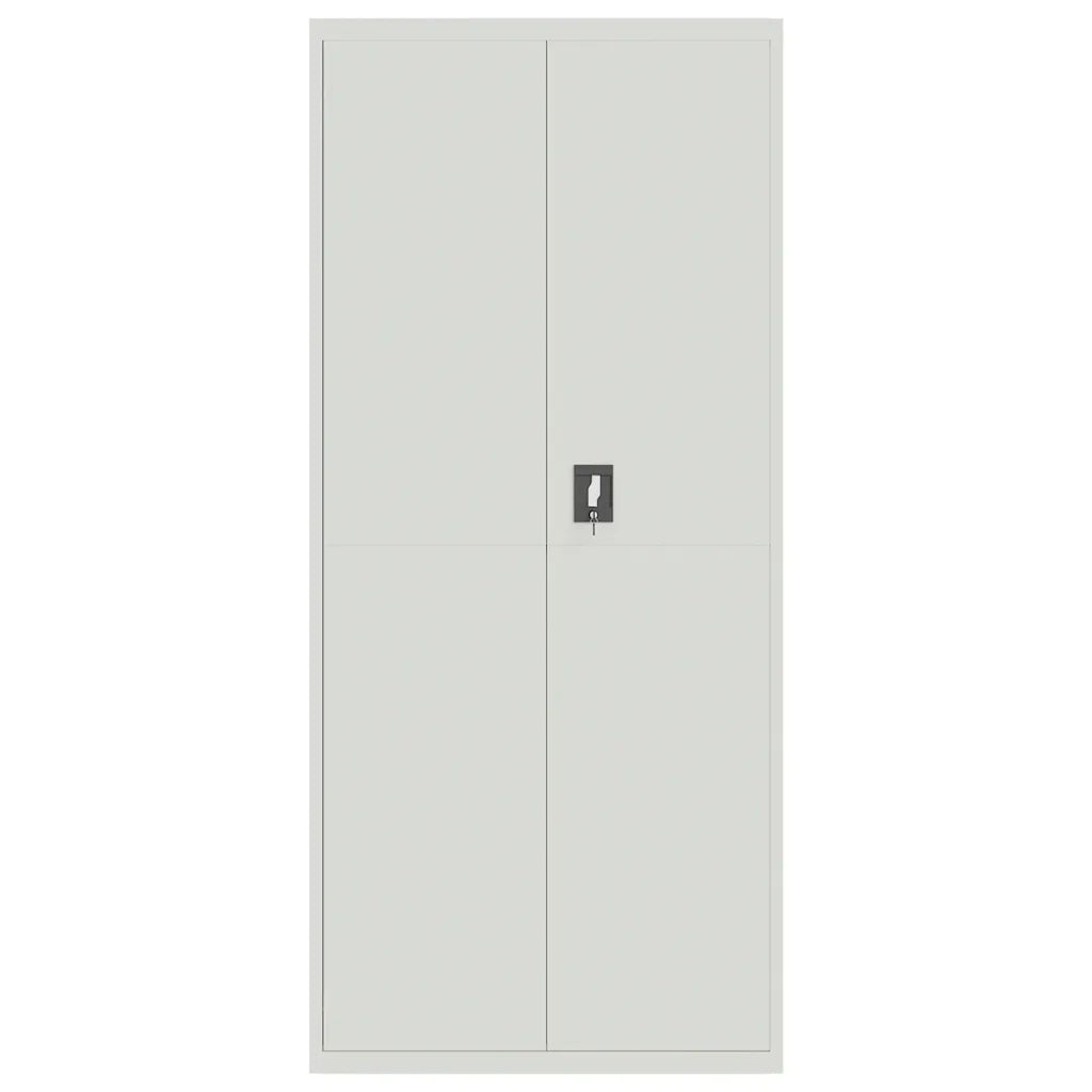 Armadio Classificatore Grigio Chiaro 90x40x200 cm in Acciaio CFW6188511