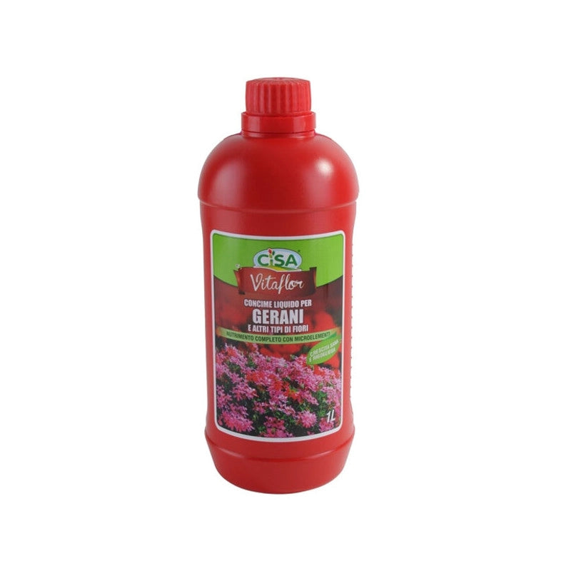 Concime Liquido Gerani L 1,0 Vitaflor Cisa
