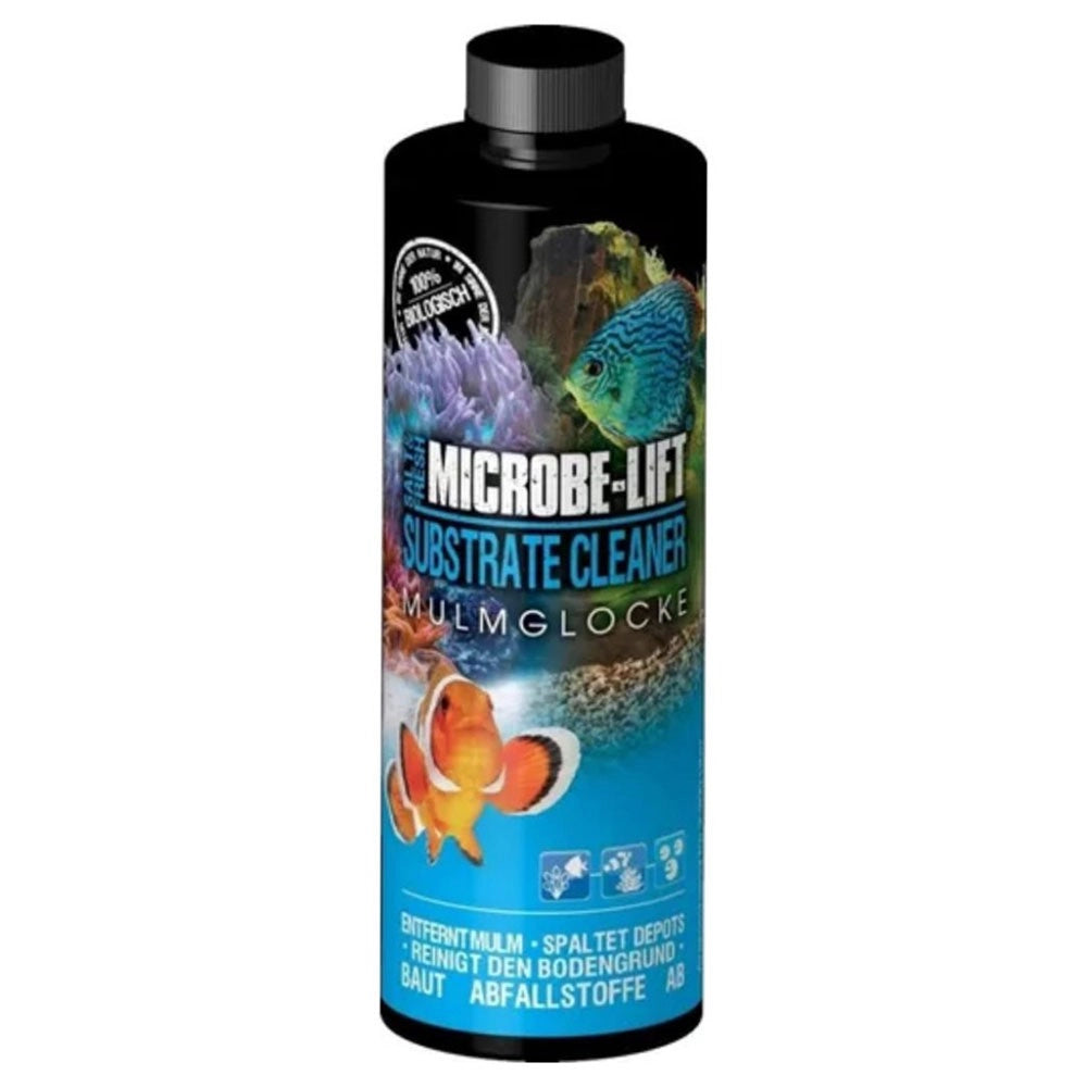MICROBE-LIFT Substrate Cleaner - per la rimozione di fanghiglia e sporcizia Formato: 236 ml