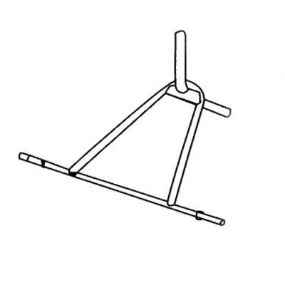 BASE TRIANGOLO BETONIERA A BICCHIERE HOBBY HAND  LT 140