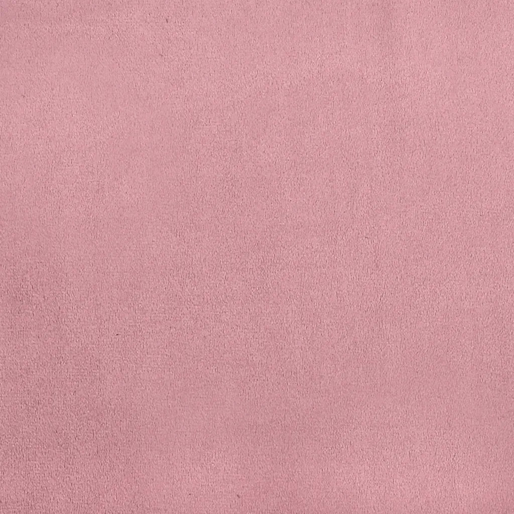 Divano a 2 Posti con Cuscini Rosa 140 cm in Velluto