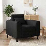 Poltrona Nero Tessuto 42042456