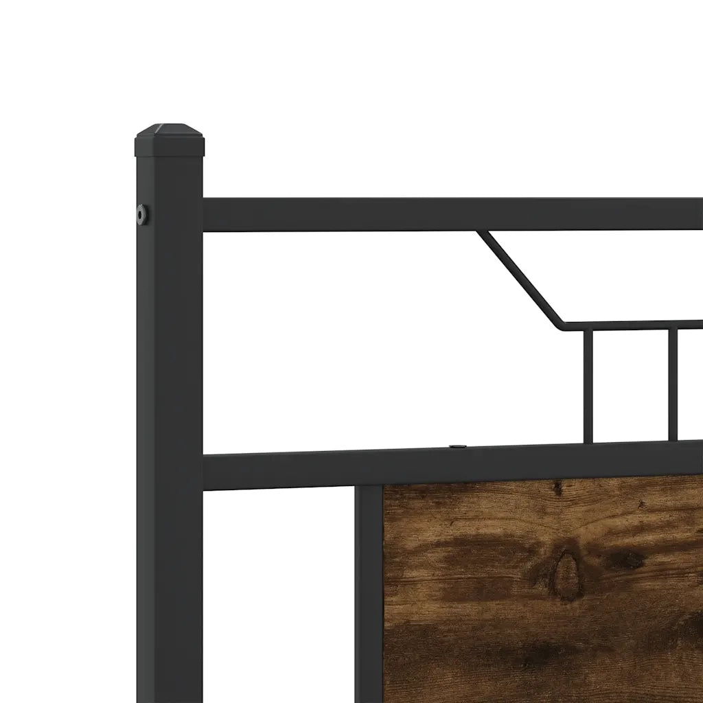 Giroletto senza Materasso Rovere Fumo 150x200 cm in Truciolato 4106745