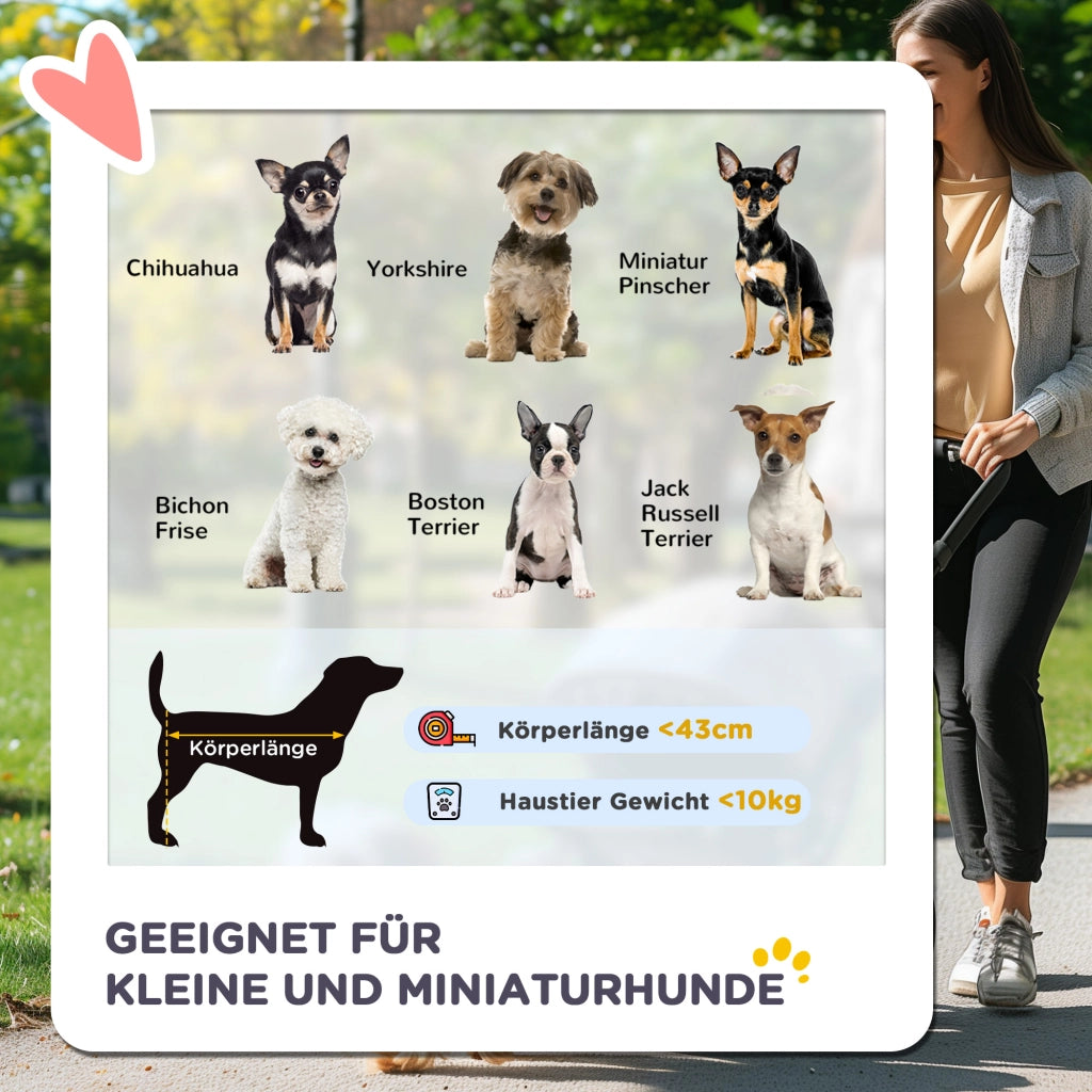 Carrello per Cani Pieghevole ¨C Minimal ¨C Nero