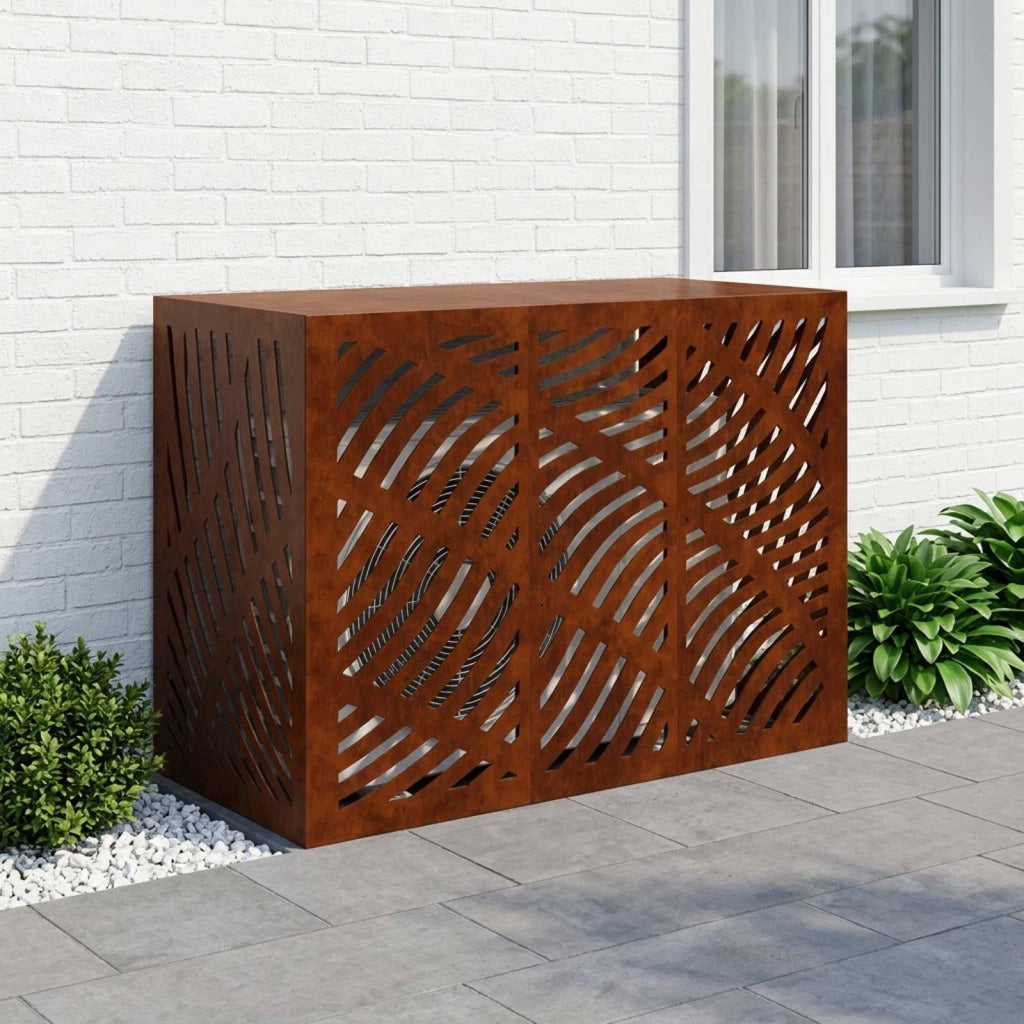 Copertura per condizionatore d'aria Ruggine 110 x 50 x 80 cm 8014114