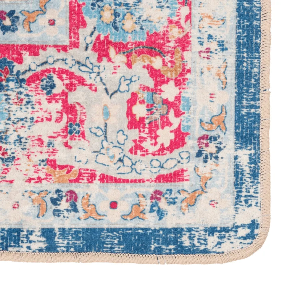 Tappeto Lavabile Multicolore 190x300 cm 136601