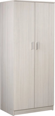 Amadio 2 ante H182 L77 P52 Cm colore Eucalipto 455k Sarmog