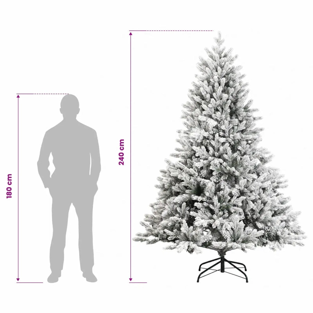 Albero di Natale Artificiale con Rami Pieghevoli 240 cm 42055496
