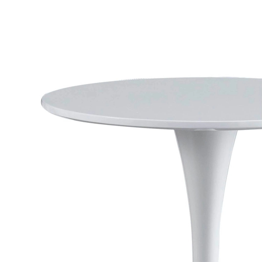 LÚZETE - TAVOLO ALTO SAN ANTONI Ø60 CM BIANCO