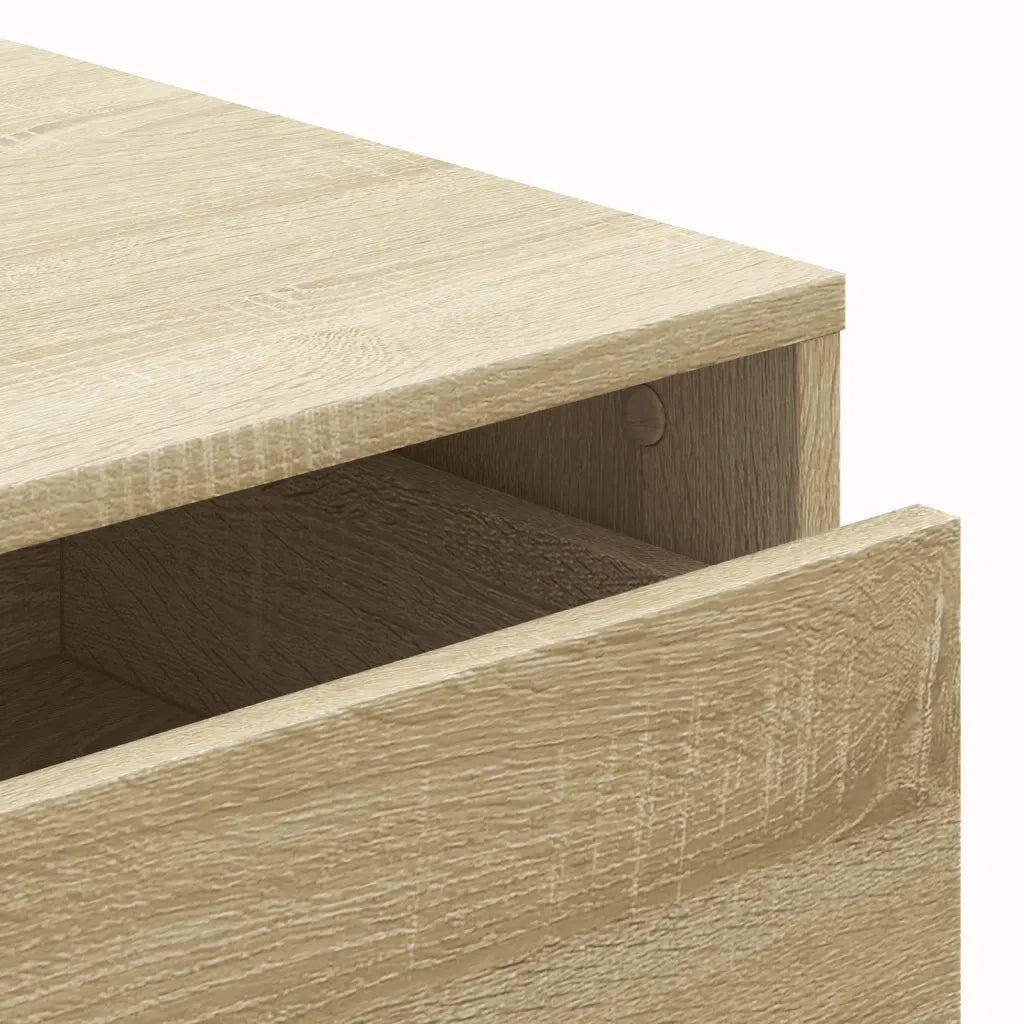 Cassettiera Angolare Rovere Sonoma 60x41x58cm Legno Multistrato 852845