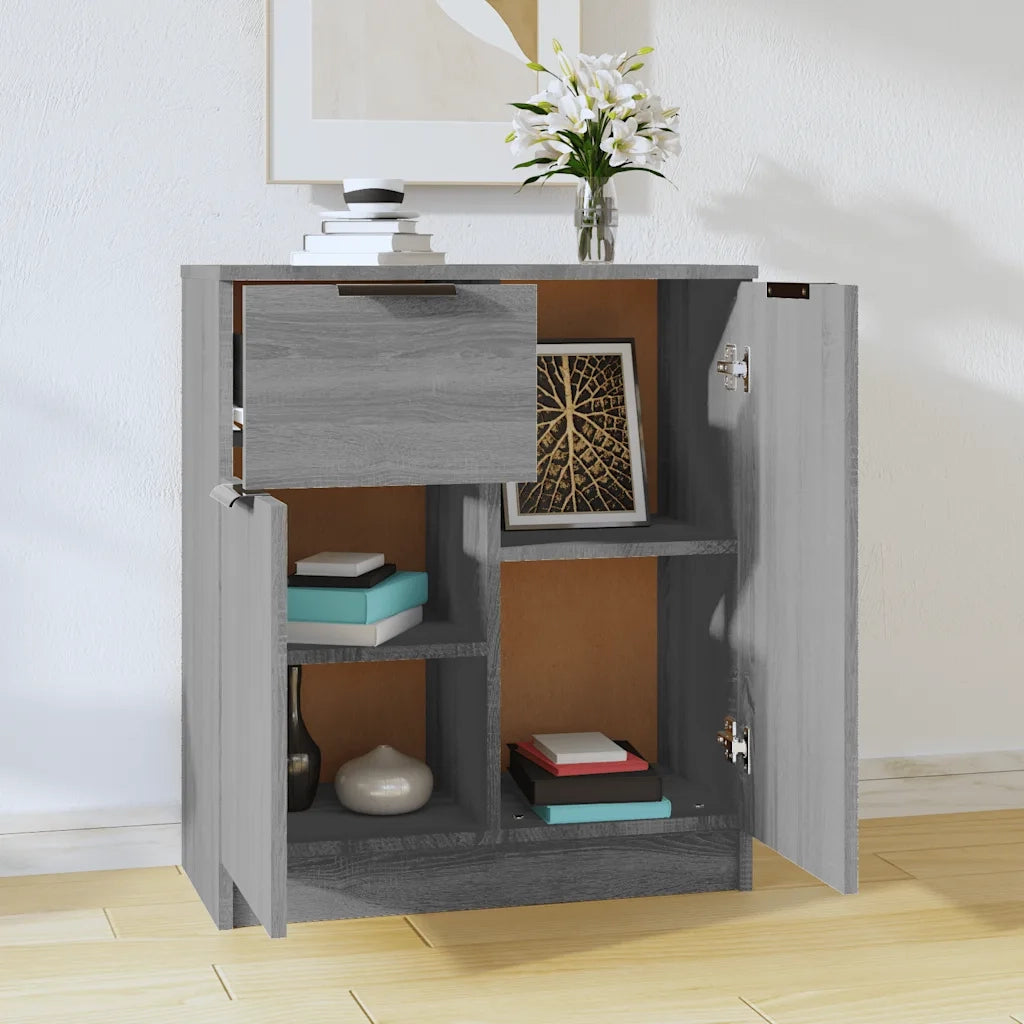 Credenza Grigio Sonoma 60x30x70 cm in Legno tecnico 816998