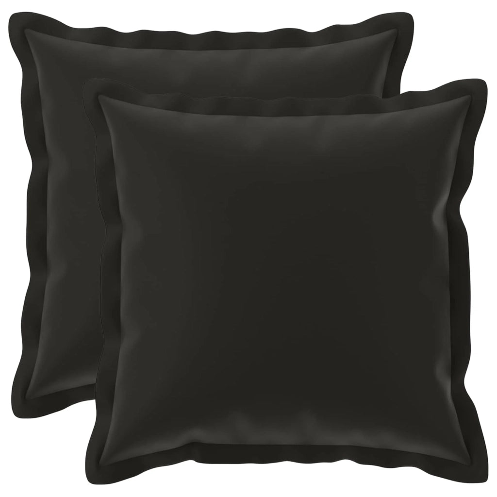 Cuscino con cuscino HOUTEN 2 pz Nero Poliestere 932983