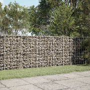 Gabione con Filo da 3,5 mm e Rete da 10x10 cm 250x20x100 cm 3463103