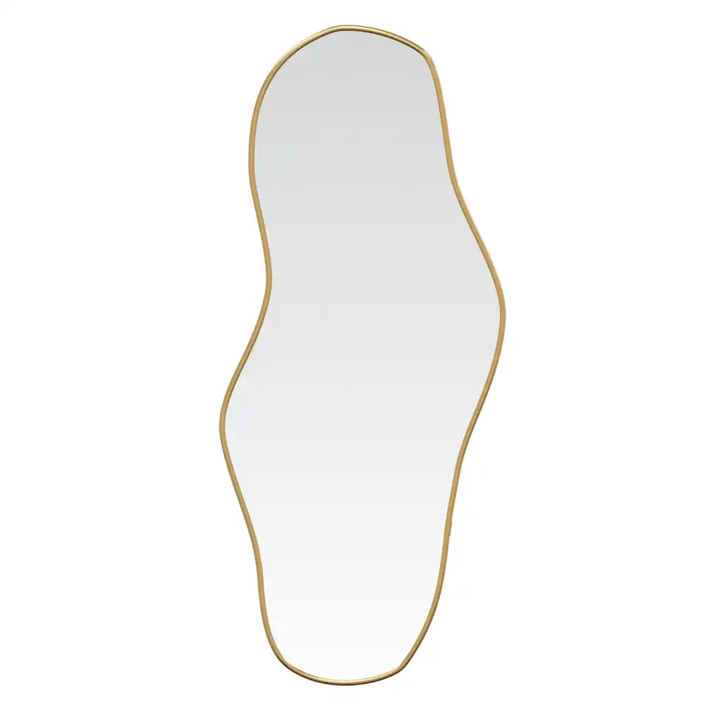 Specchio da Parete Dorato 90x40 cm 348262
