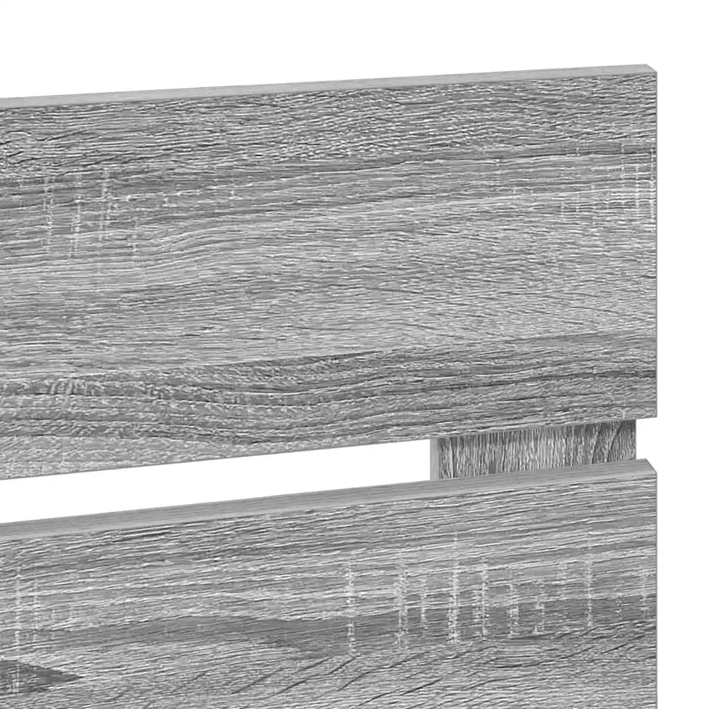 Testiera-Testata-Testiera Decorativa Grigio Sonoma 180 cm Legno multistrato 998789