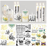 Set di candele decorative per Ramadan da 6 pezzi