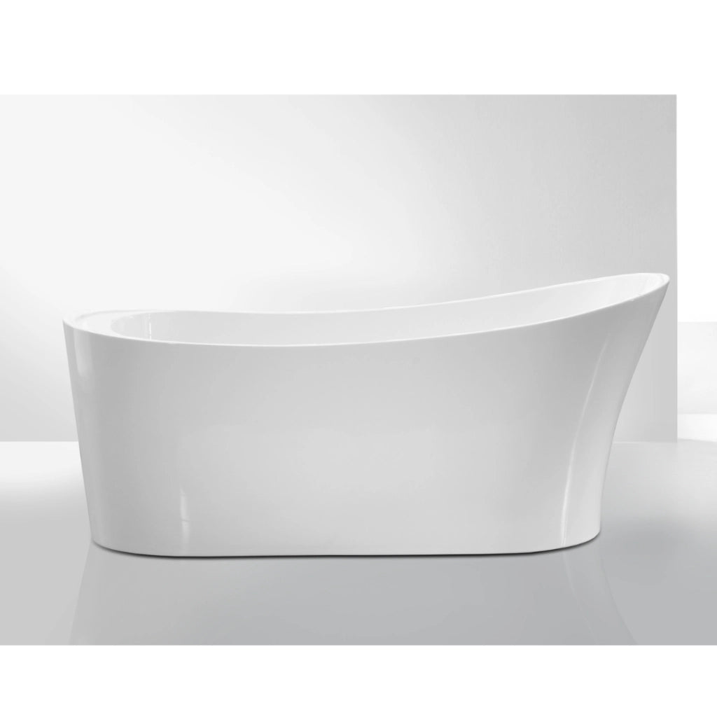 Vasca da bagno free standing bianca con piletta e troppopieno cm 170 *** confezione 1