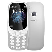 NOKIA 3310 (GREY) - MOBILE PHONE - DUAL SIM