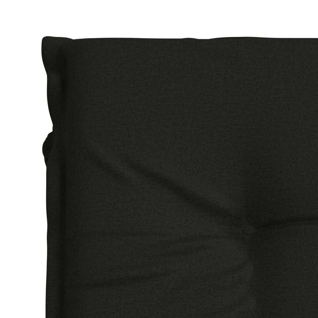 Cuscino per Lettino GEMERT 100% Poliestere Nero 190 x 60 x 9 cm 947376
