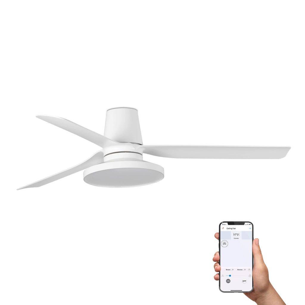 PUNT TUB M TAK Ventilatore bianco 3000K TUYA