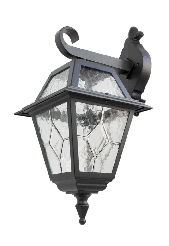 Applique esterna classica WITRAŻ 1xE27 IP43 nera SU-MA