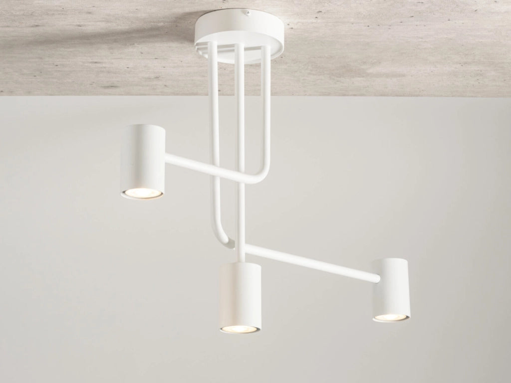 Plafoniera moderna bianca Luis 3xGU10 25W Sigma Lighting