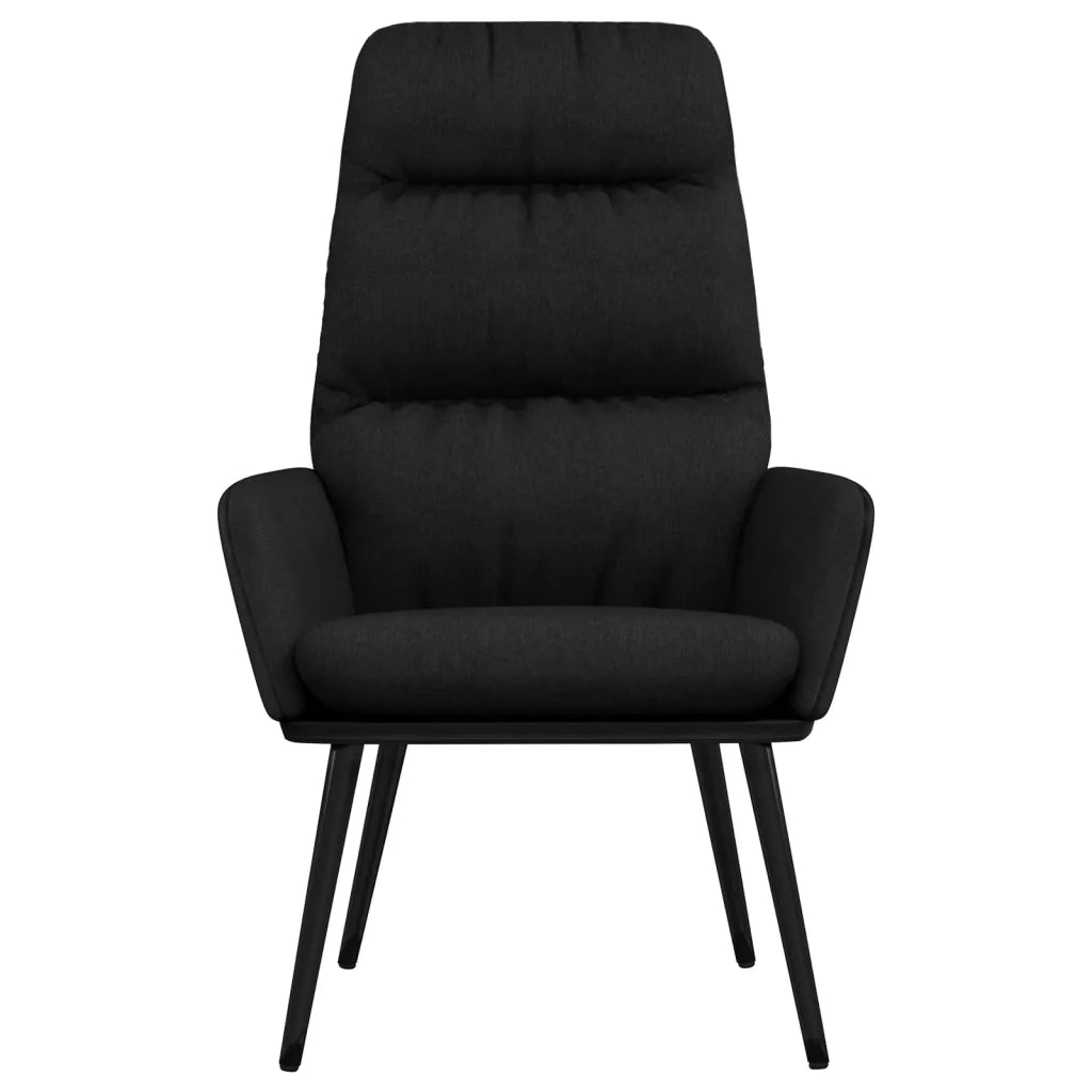Sedia Relax Nera in Tessuto 341125