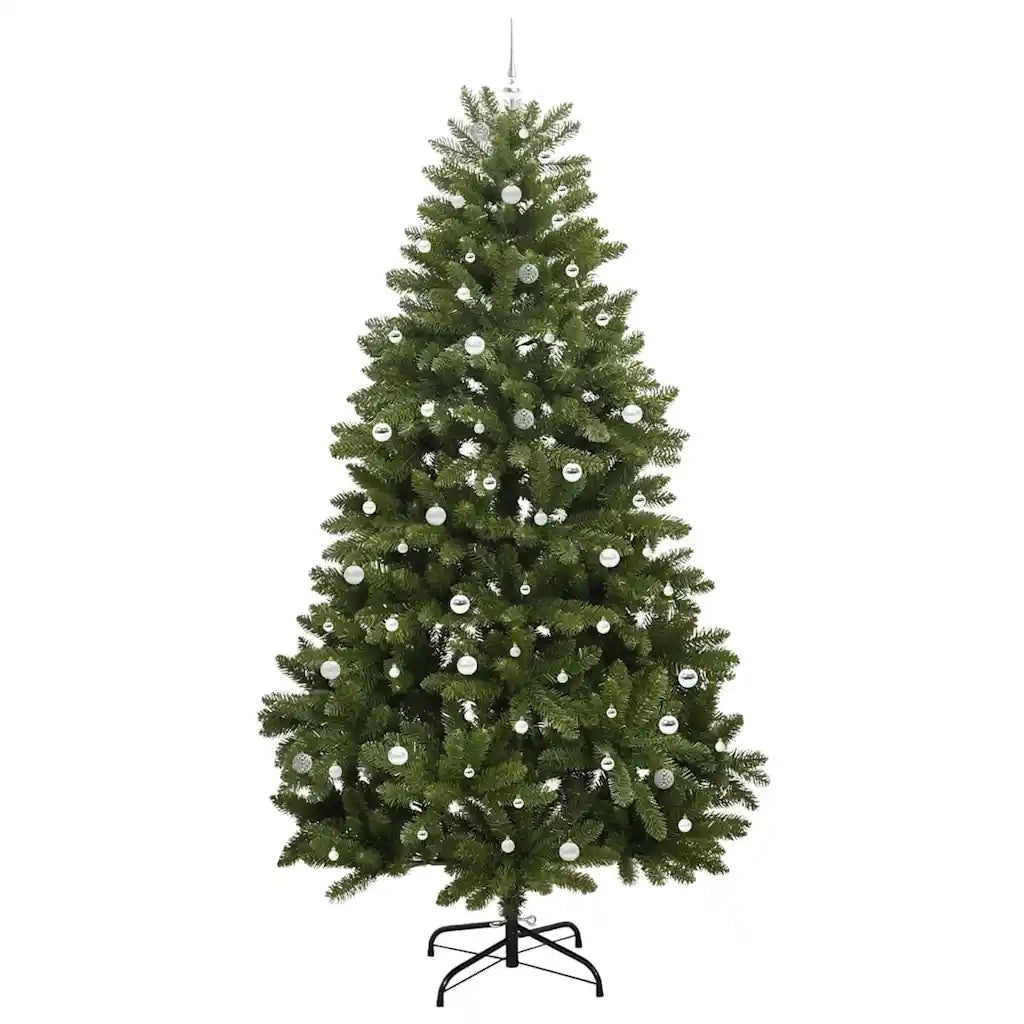 Albero di Natale artificiale 300 cm 300 LED Bianco caldo Verde 3395726