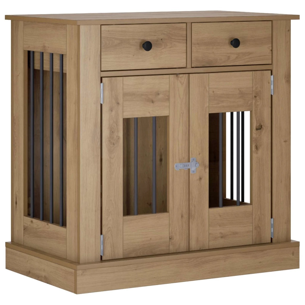 Mobile da cassa per cani Rovere Artigianale 80 x 47,5 x 80 cm 8014772