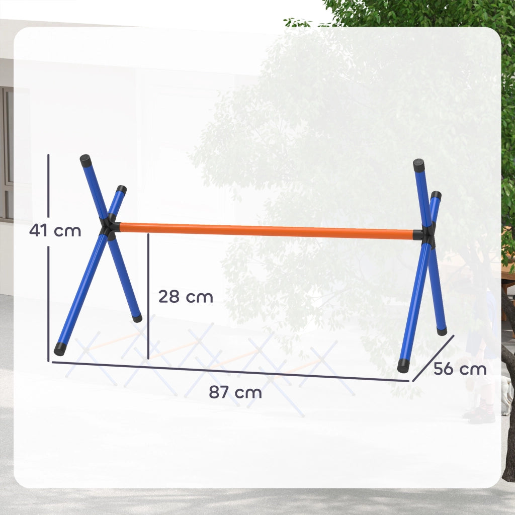 Set Agility per Cani ¨C Minimal ¨C 4 Pezzi con H¨¹rden e Tragetasche