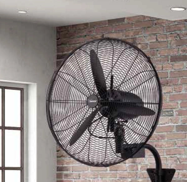 Bimar Ventilatore Parete VIM60 60cm 3 Pale 3 Velocità Timer Telecomando Oscillazione Automatica