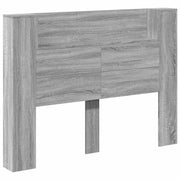Testiera | Testata Grigio Sonoma 140 x 16,5 x 103,5 cm Legno multistrato