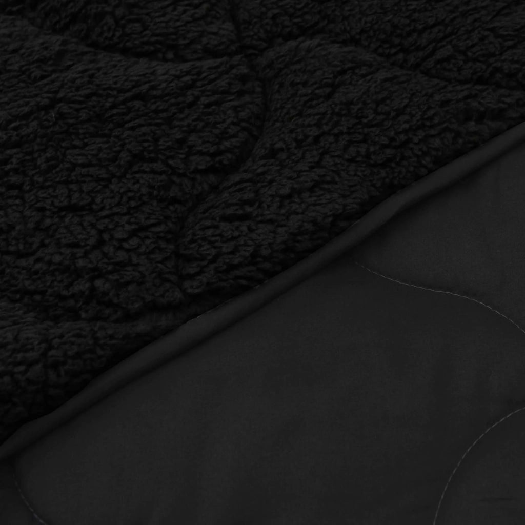 Duvet Invernale 155 x 220 cm Inverno Nero Traspirante 42026332