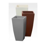 VASO STILO SQUARE 40X40XH90 CM GRIGIO