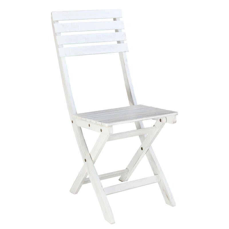 SEDIA DALILA SENZA BRACCIOLI IN COLORE BIANCO