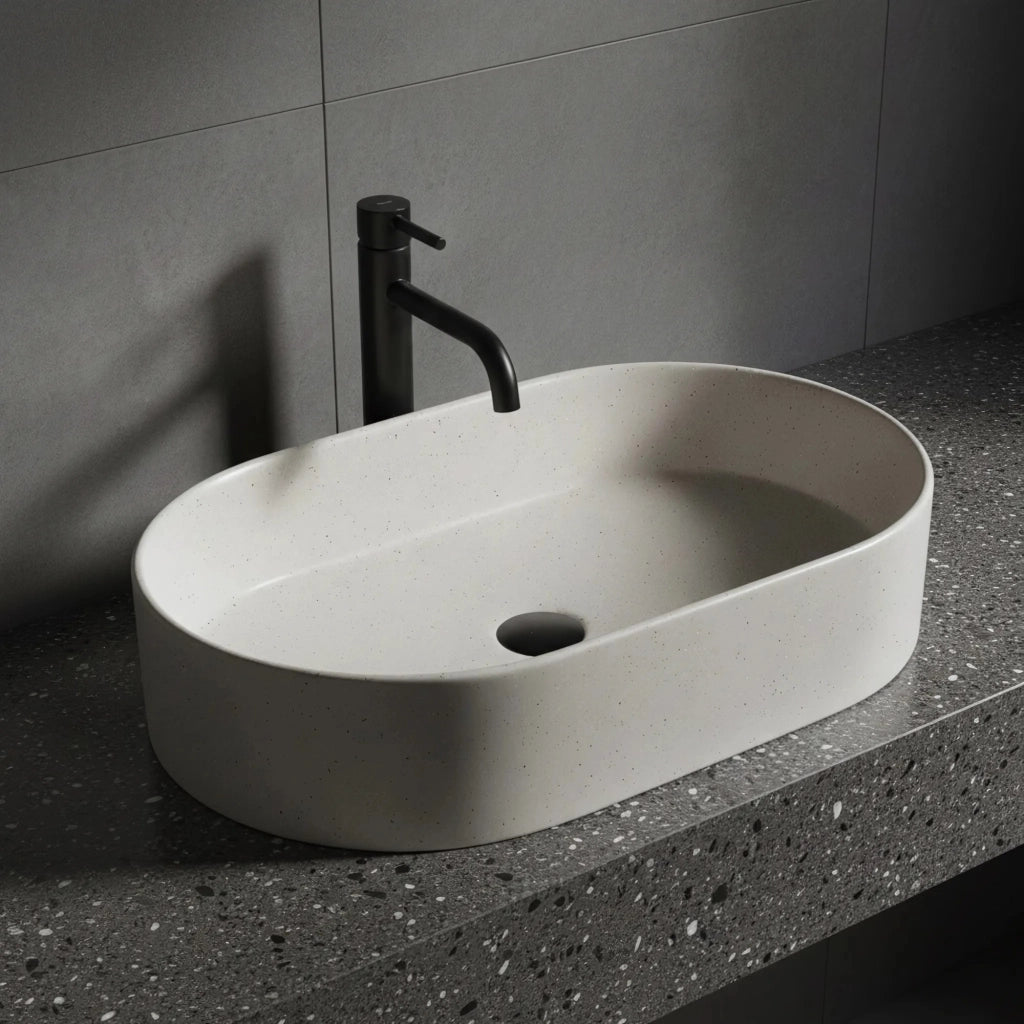 Lavabo Da Appoggio Rea Nadia 60 Sandy