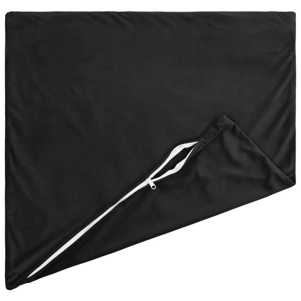Cuscino con cuscino HEERLEN 12 pz Nero Velluto 926940