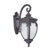 Maytoni Fleur applique esterno nero E27 IP44 alluminio