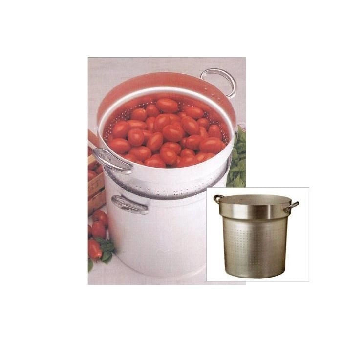 Agnelli FAMA85SC40 Professional Linea Salsa Scolapomodoro in Alluminio Puro 99% Diametro 40 cm Altezza 38 cm colore Argento