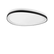 Plafoniera Contemporanea Gemini Metallo Nero Led Integrato 41W 3000K Ip20