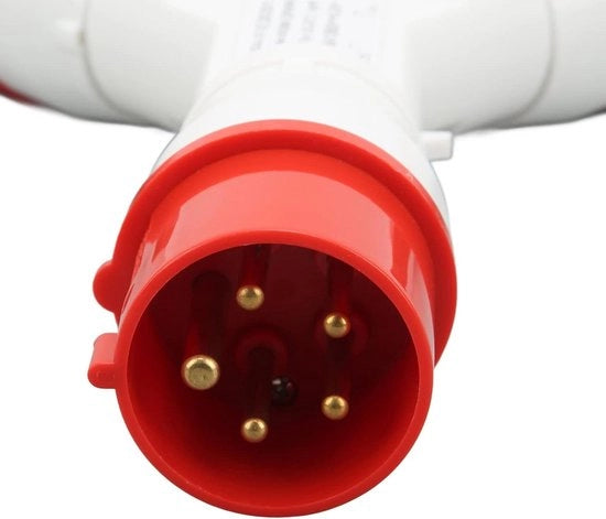 Sommerschakelaar Industriale 3-Fasi Multifunzionale 5 Poli 3P N E 16A IP44 Stagnifugo Box di Collegamento aereo tipo Y 380-415V.