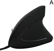 Mouse verticale ergonomica USB con cavo adatta a laptop