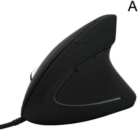 Mouse verticale ergonomica USB con cavo adatta a laptop