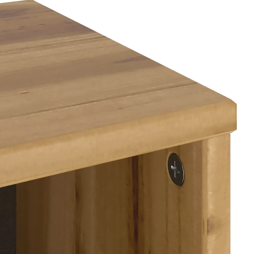 Armadietti Laterali 5 pz ODDA 40x24x79 cm Legno Massello Pino 3365364