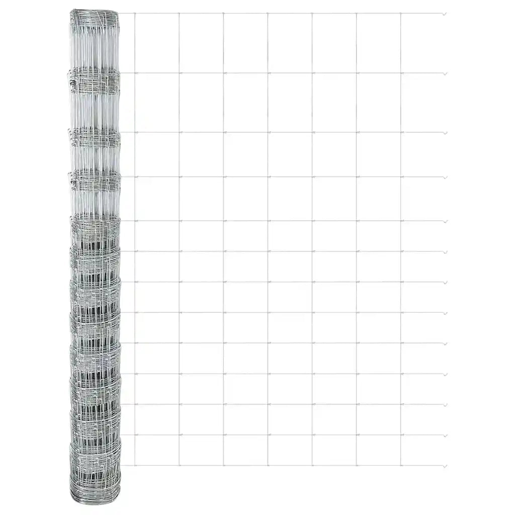 Palo della recinzione Zincato 25 x 1,5 m Acciaio 3351518